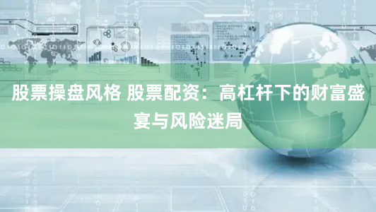 股票操盘风格 股票配资：高杠杆下的财富盛宴与风险迷局